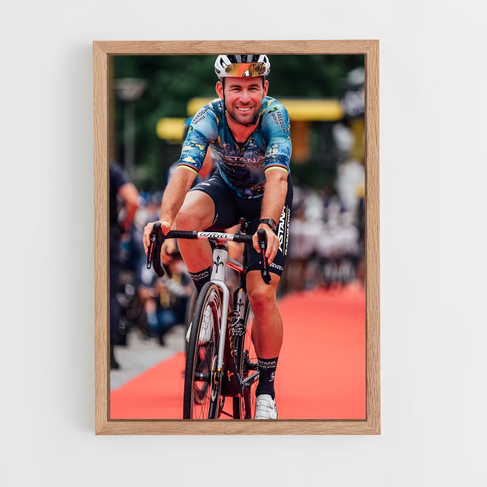 Poster Red Carpet Racer – affiche Cyclisme (vue 4)